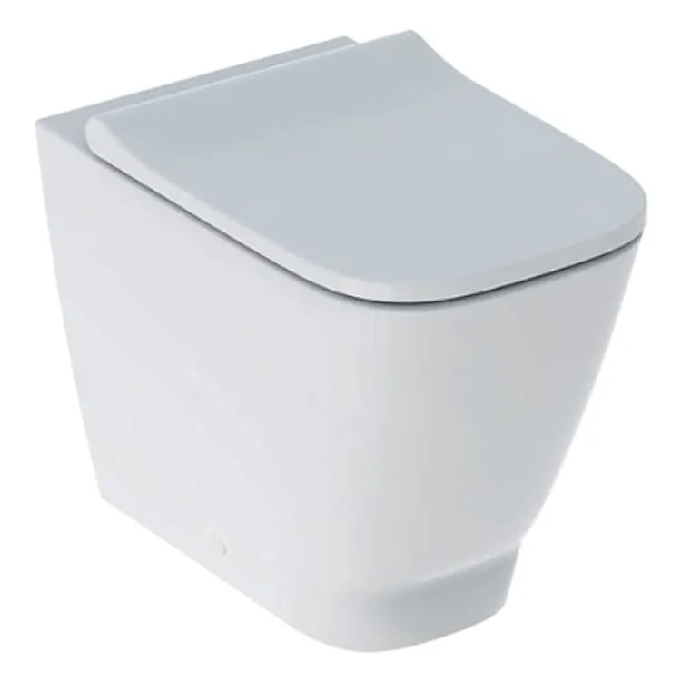 Smyle wc a terra Rimfree&reg;  con sedile termoindurente bianco lucido codice prod: 500.829.00.1 product photo