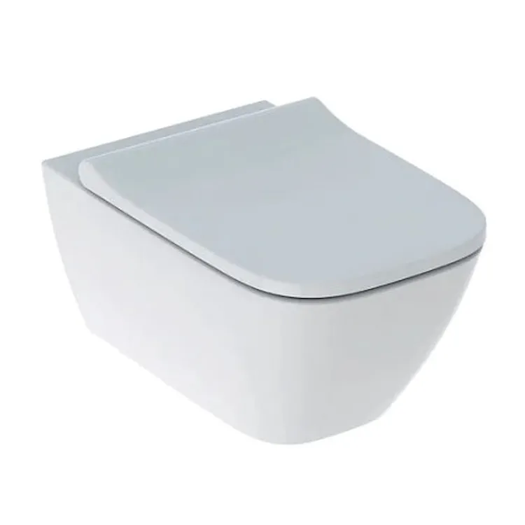 Smyle wc rimfre con sedile e con fissaggio quik relase sospeso 35,6x54 bianco codice prod: 500.683.01.1 product photo