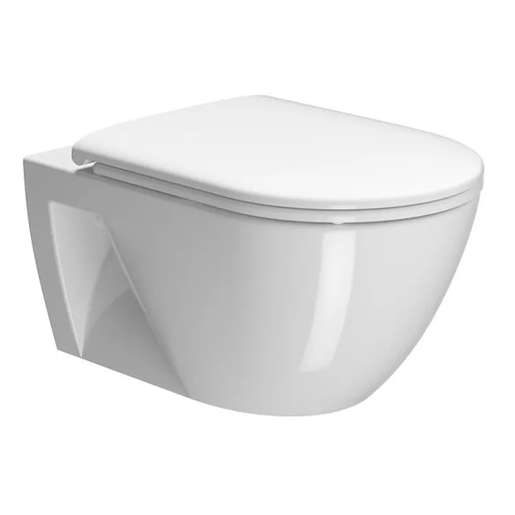 Pura 55 wc sospeso senza brida bianco lucido codice prod: 880711 product photo