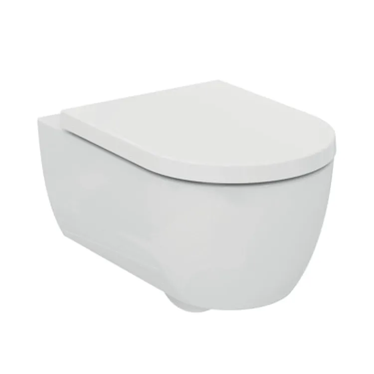 Blend Curve wc sospeso AquaBlade&reg; bianco lucido con fissaggi nascosti codice prod: T374901 product photo