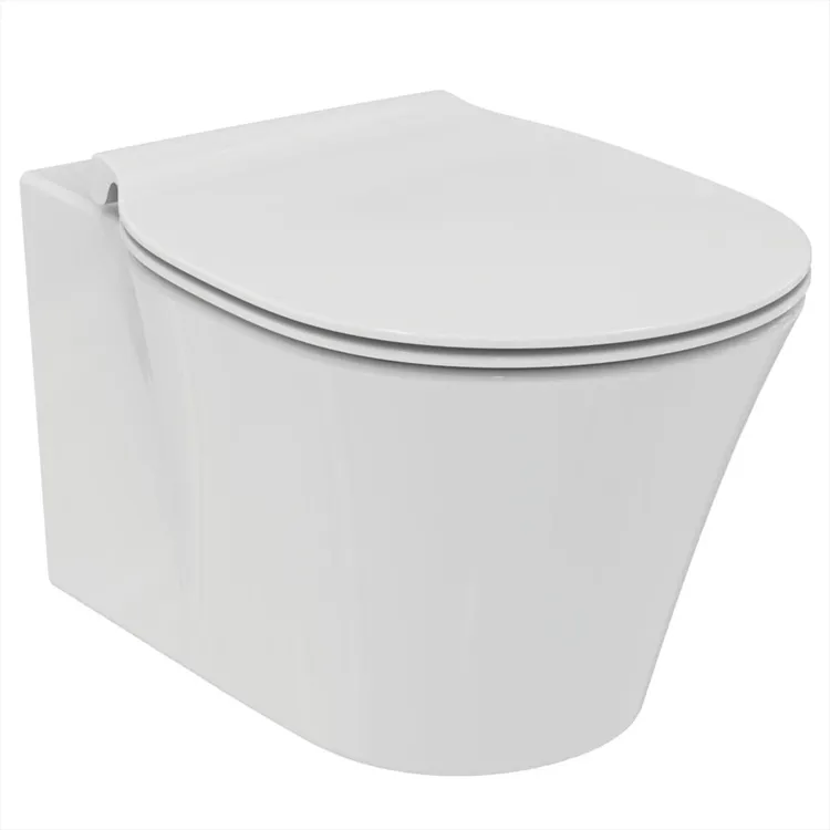 Connect Air wc sospeso AquaBlade&reg; con sedile slim bianco lucido codice prod: E008201 product photo
