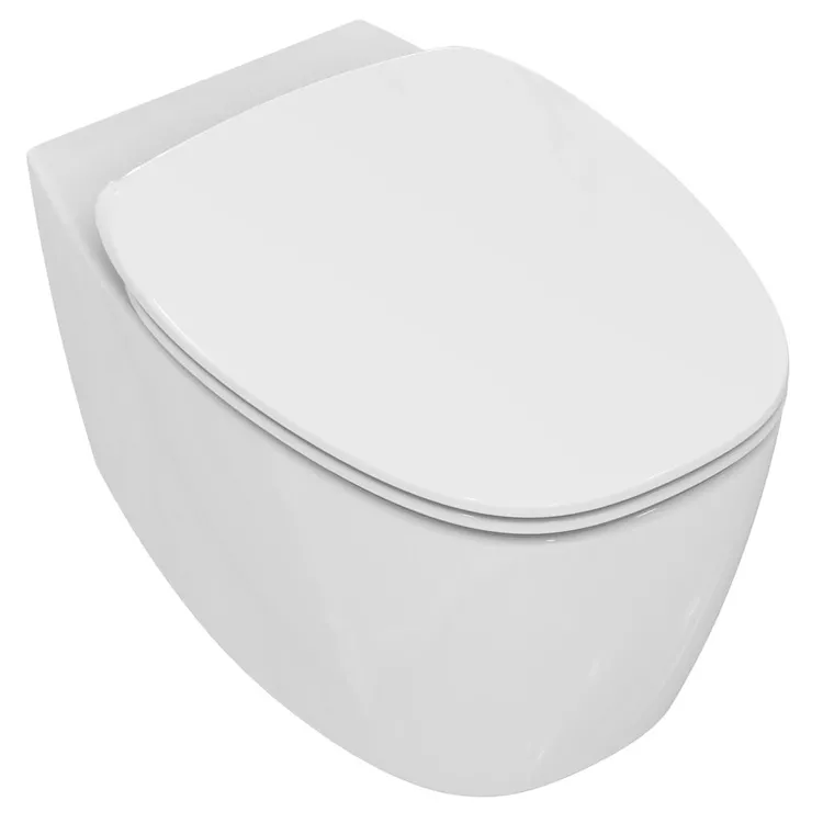 Dea wc sospeso aquablade® con sedile slim chiusura rallentata bianco codice prod: T348801 product photo