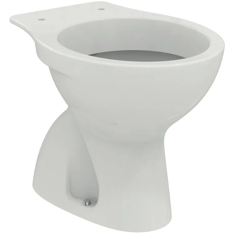 Eurovit wc a terra scarico a pavimento bianco lucido codice prod: W330601 product photo