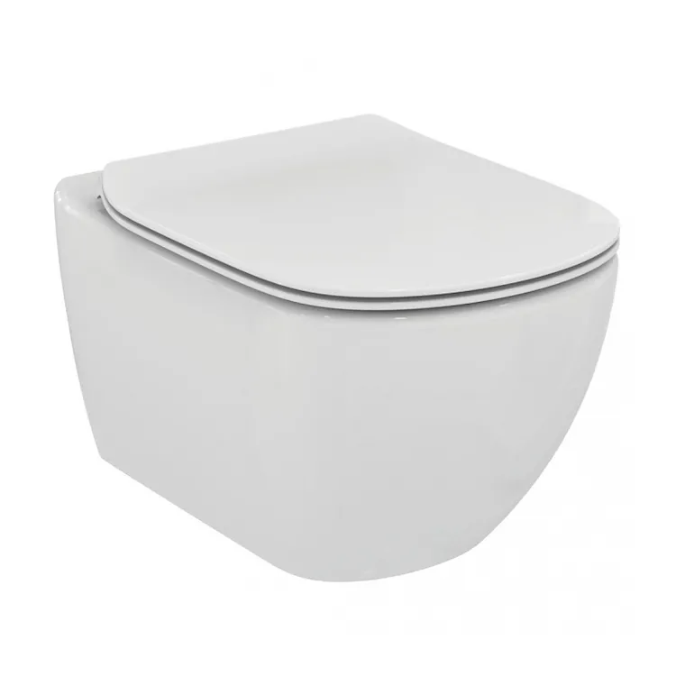 Tesi wc sospeso AcquaBlade&reg; con sedile slim bianco lucido codice prod: T354701 product photo
